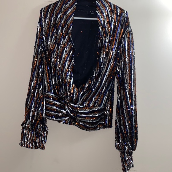 Vici Tops - Vici sequin top
